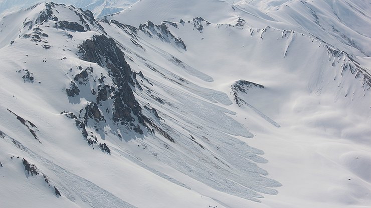 LWD Tirol/Schlick Lockerschneelawine