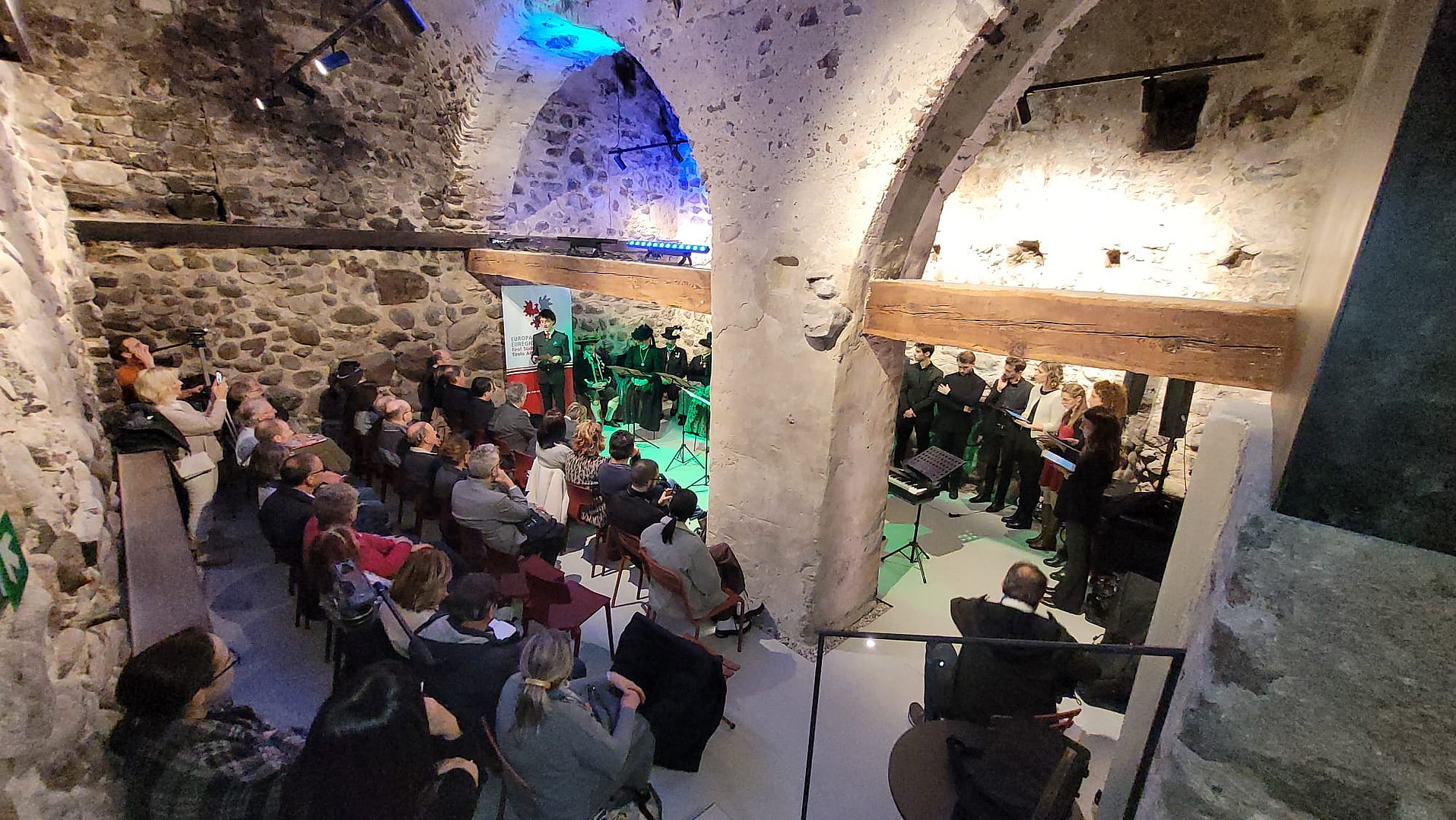© Euregio/ArminGluderer Euregio-Kulturdonnerstage im Waaghaus-Keller in Bozen