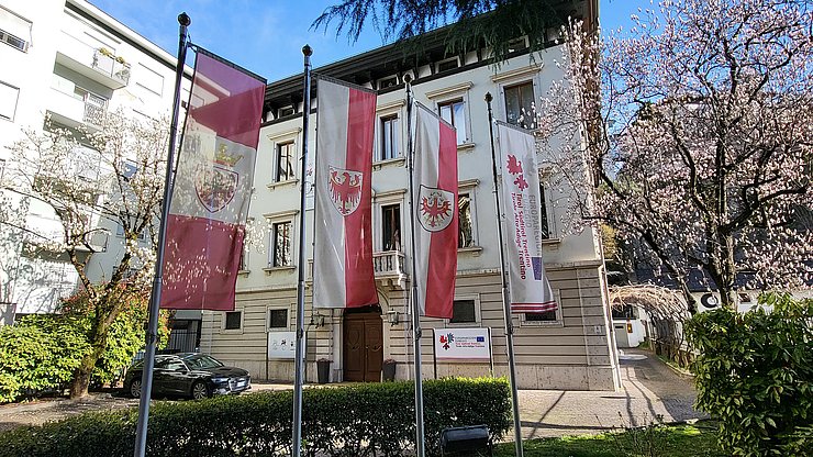 Euregio/Nicole Zambanini Euregio-Informations- und Koordinierungsbüro Casa Moggioli in Trient