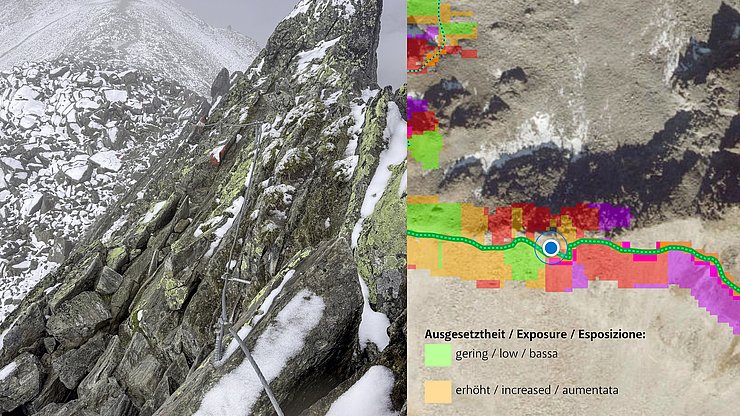 Christoph Kovacs Interreg-Projekt DIGIWAY - Geodaten für Sicherheit am Berg