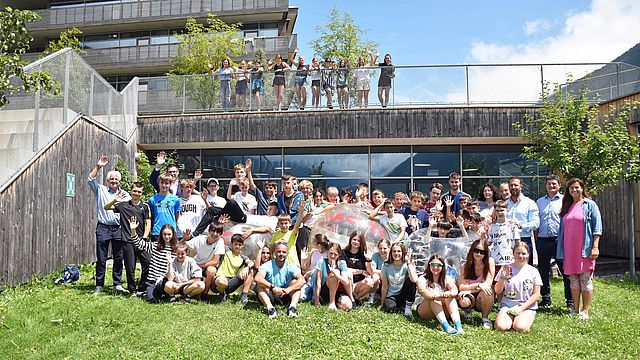 Spiel und Spaß, Natur und Kultur stehen im Vordergrund beim EuregioSportCamp in Neustift im Stubaital.