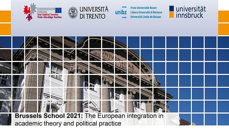 Screenshot dell'evento di lancio della Brussels School 2021