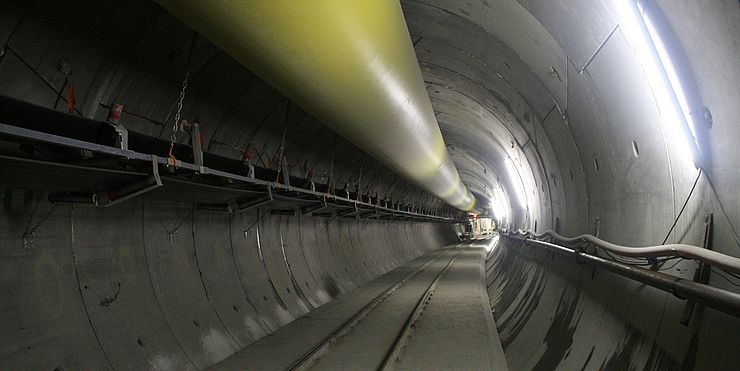 Tunnel di esplorazione del BBT