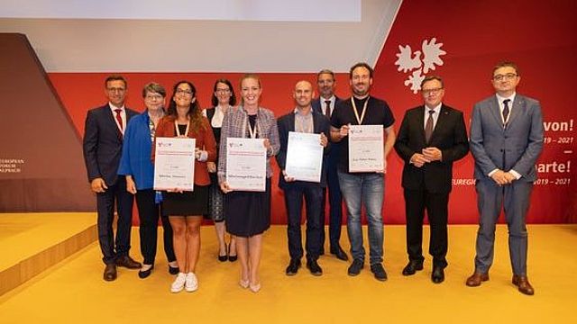 Verleihung Euregio-JungforscherInnenpreis am 22. August 2021 in Alpbach  