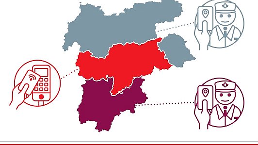 Euregio Grafik Euregio-Ticket 2025 (Rückseite)
