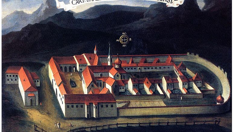 La Certosa in Val Senales attorno al 1750