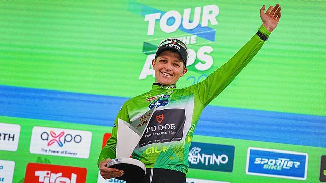 © Josef Vaishar Michael Storer ist der Sieger der Tour of the Alps 2025