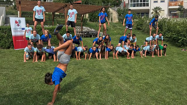 Euregio Sport Camp 2018 alla Scuola superiore sportiva "Claudia de Medici" a Malles in Val Venosta