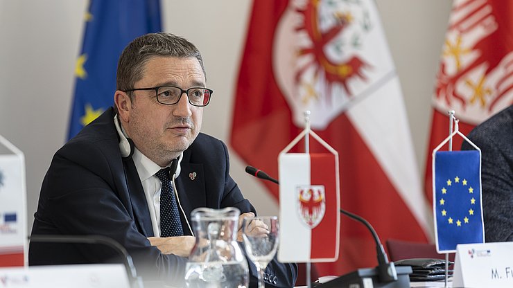 LPA/TiberioSorvillo LH Maurizio Fugatti im Jahr 2025
